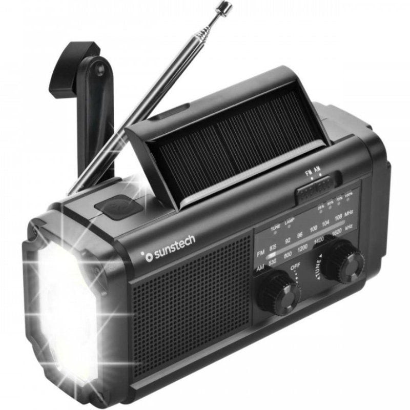 Radio Portátil Sunstech RPE25/ Negra