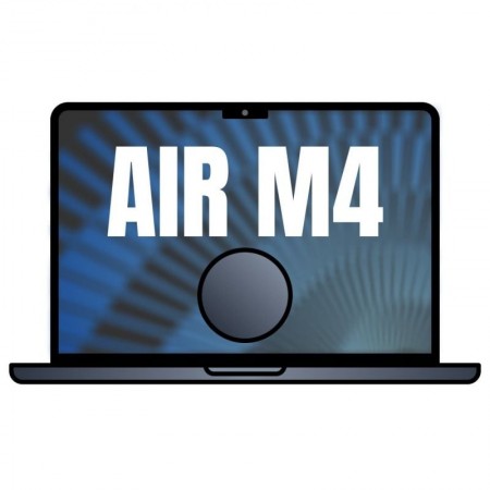 Apple Macbook Air 13,6'/ M4 10-Core CPU/ 24GB/ 512GB SSD/ 10-Core GPU/ Medianoche