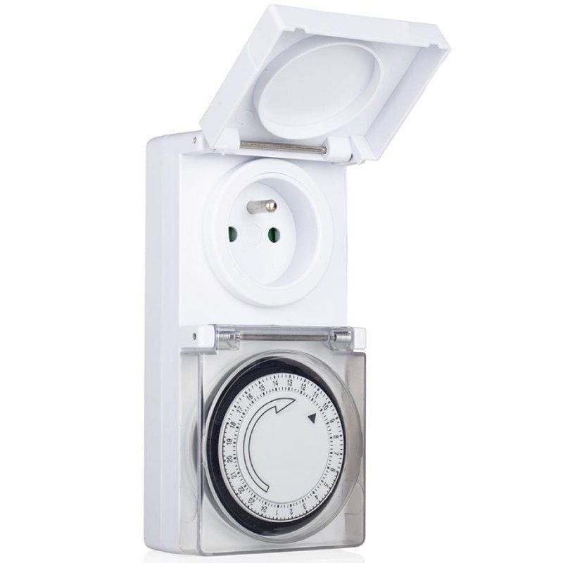 Programador de Enchufe Smartwares (TM116B) 10.047.51/ Potencia Máxima 3500W