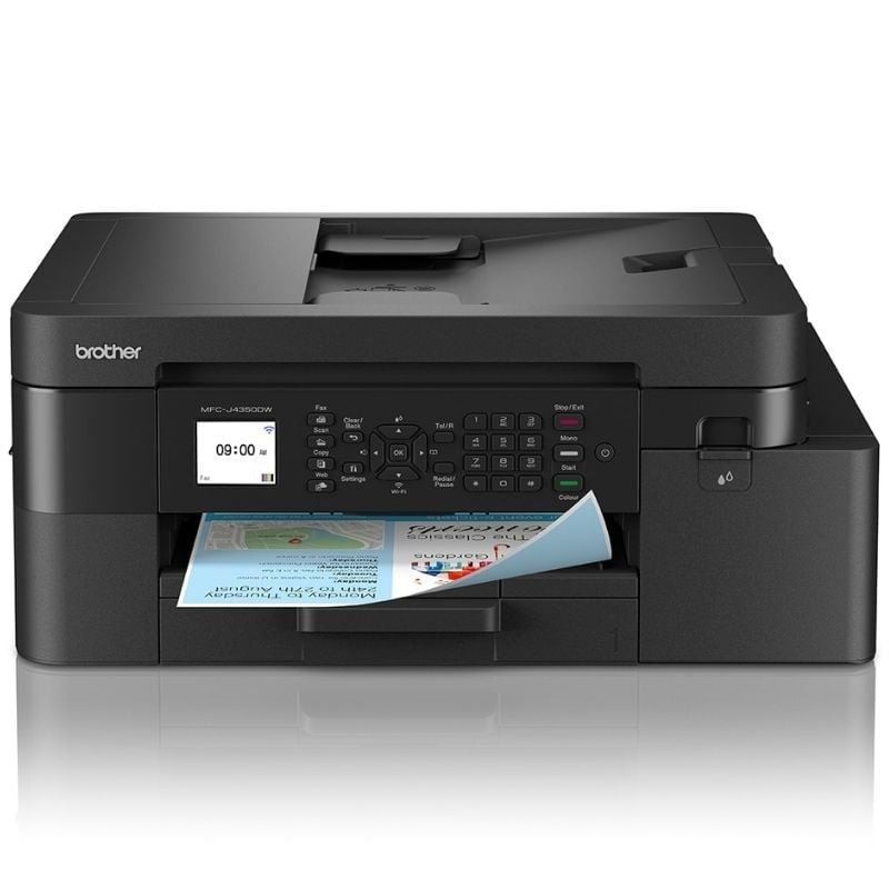 Multifunción Brother MFC-J4350DW WiFi/ Fax/ Dúplex/ Negra