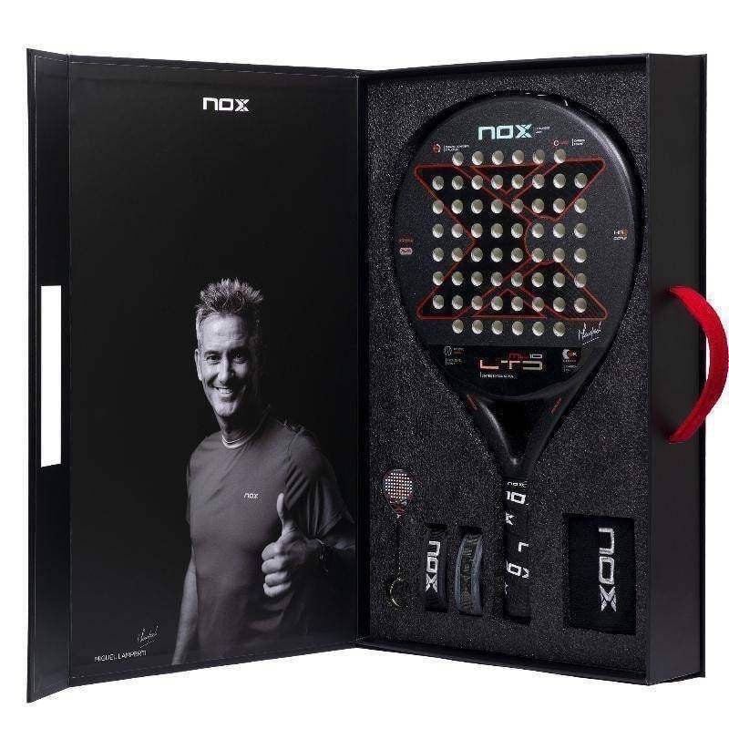 Pack Pala de Pádel NoxSport ML10 Pro Cup LTD 2023 (Miguel Lamperti)/ Incluye 5 Accesorios