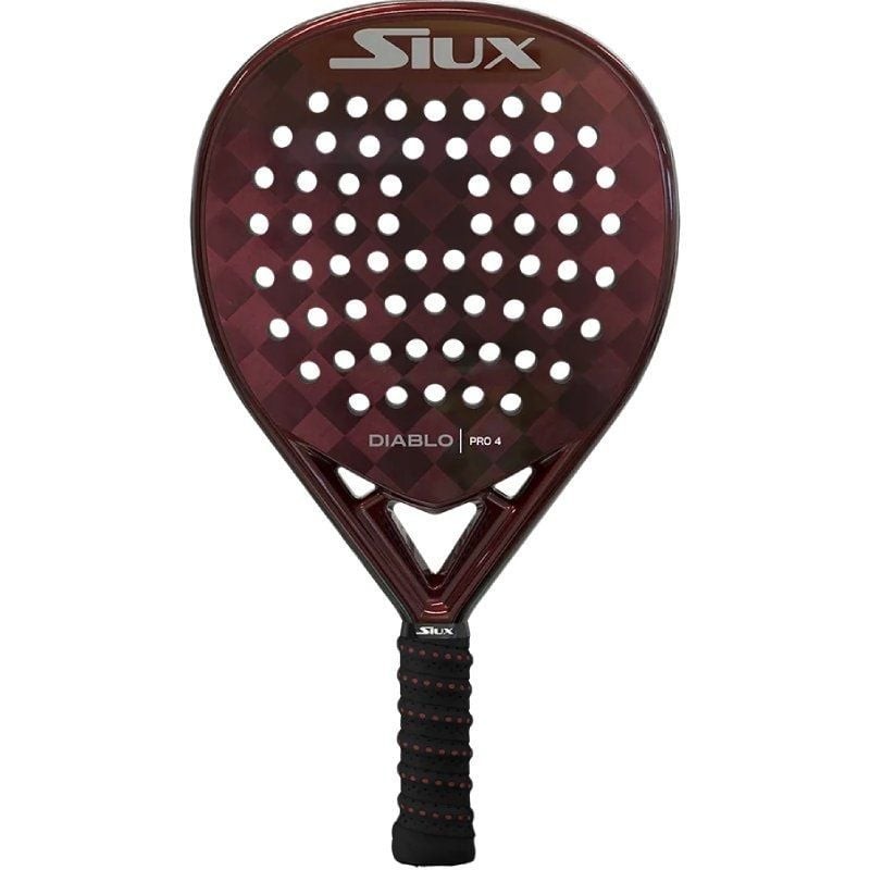 Pala de Pádel Siux Diablo Pro 4 (Tino Libaak)/ Roja