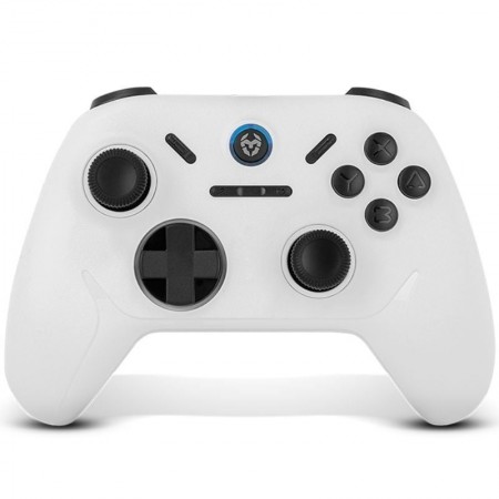 Gamepad Krom Kadoer Inalámbrico/ Blanco