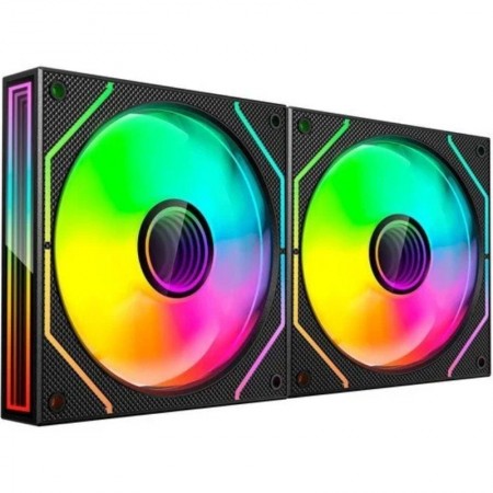 Pack 2 Ventiladores Mars Gaming MF-3DPROX2/ 12cm/ ARGB