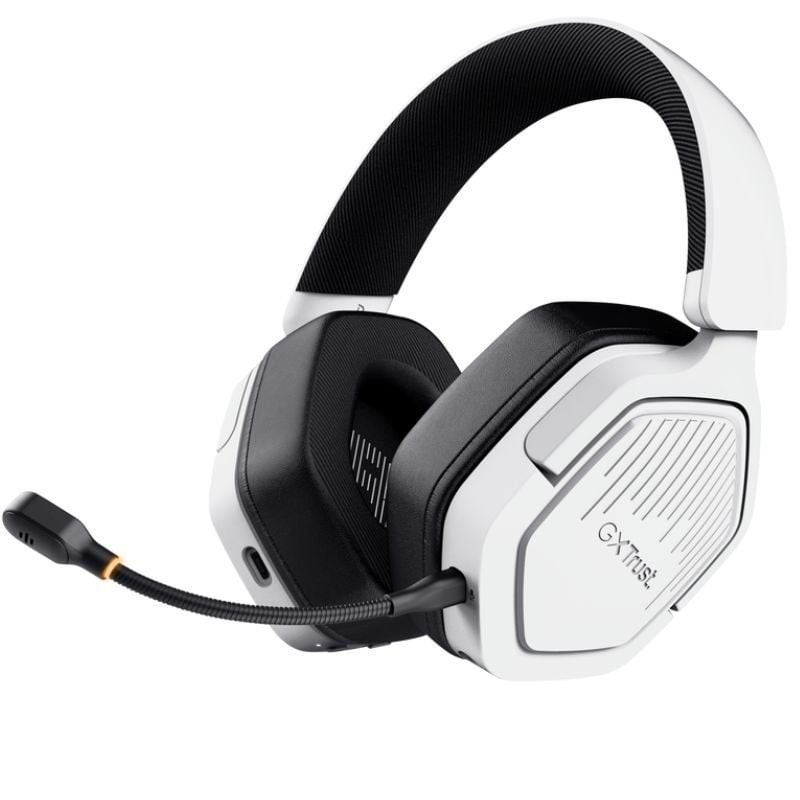 Auriculares Gaming Inalámbricos con Micrófono Trust Gaming GXT 493PS Carus PS5/ Jack 3.5/ Bluetooth/ Blancos