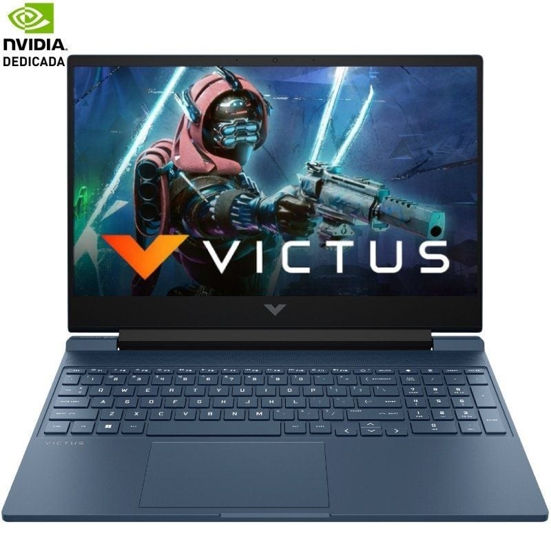 Portátil Gaming HP Victus 15-FA2035NS Intel Core i7-13620H/ 16GB/ 512GB SSD/ GeForce RTX 4050/ 15.6'/ Sin Sistema Operativo