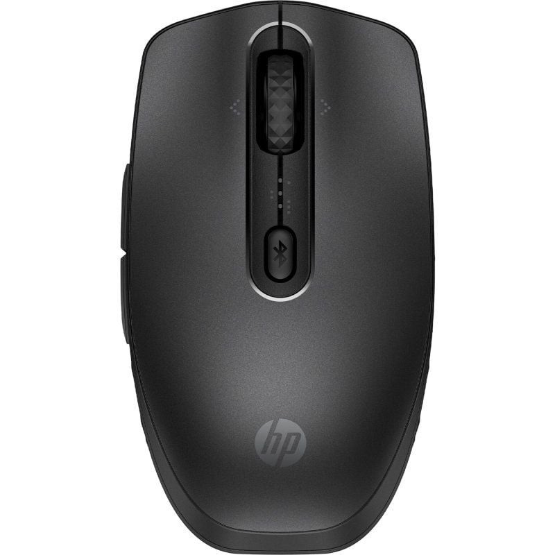 Ratón Inalámbrico HP 695/ Batería Recargable/ Hasta 4000 DPI/ Negro
