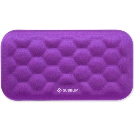 Reposamuñecas Subblim Ergo AirPadding/ Púrpura