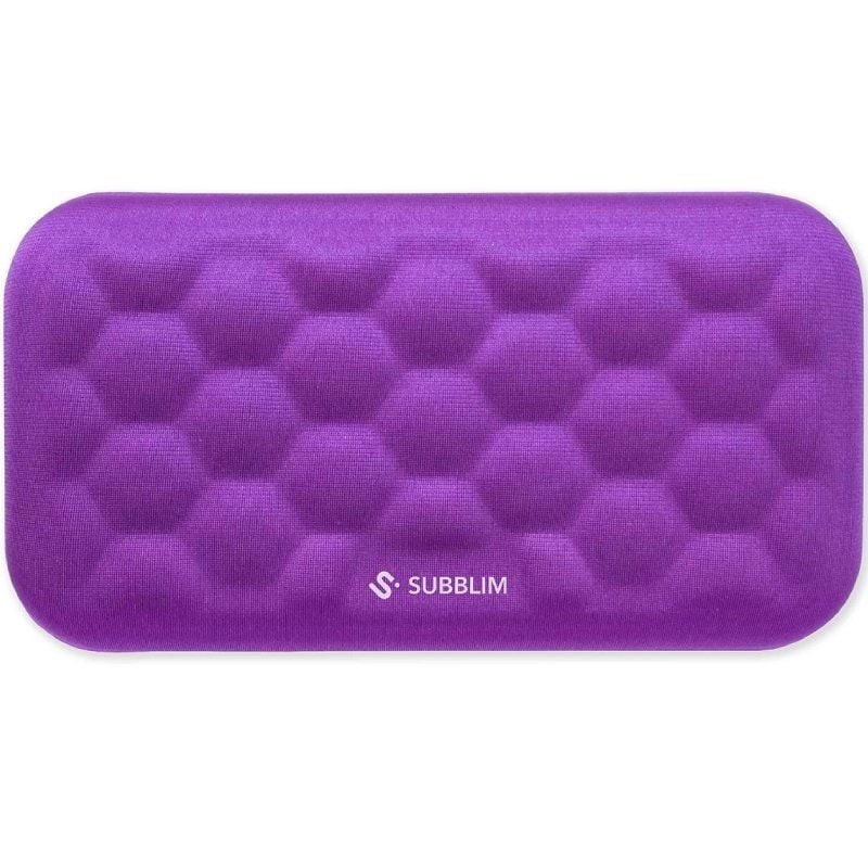 Reposamuñecas Subblim Ergo AirPadding/ Púrpura