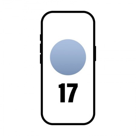 Smartphone Apple iPhone 17 256GB/ 6.3'/ 5G/ Azul Neblina