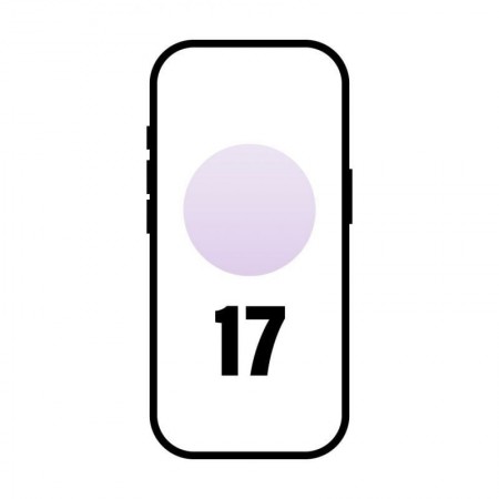 Smartphone Apple iPhone 17 512GB/ 6.3'/ 5G/ Lavanda