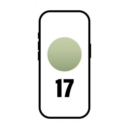 Smartphone Apple iPhone 17 512GB/ 6.3'/ 5G/ Verde salvia