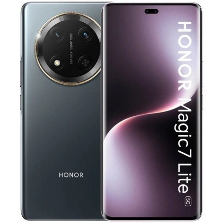 Smartphone Honor Magic 7 Lite 8GB/ 256GB/ 6.78'/ 5G/ Negro Titanio