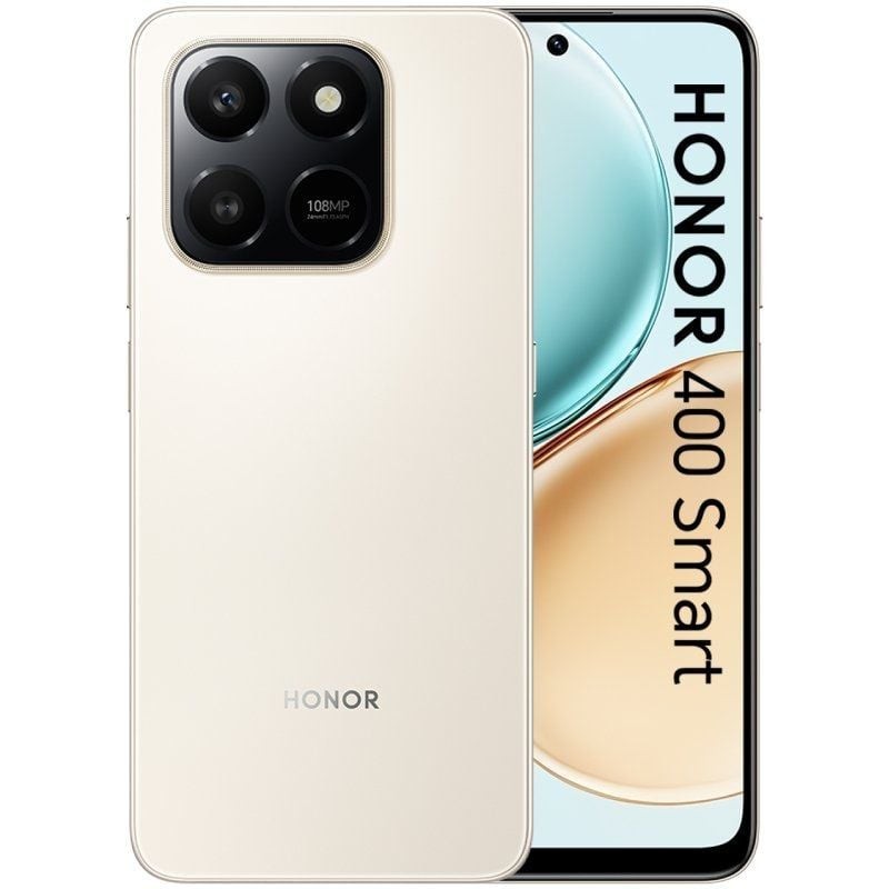 Smartphone Honor 400 Smart 8GB/ 256GB/ 6.7'/ 4G/ Dorado