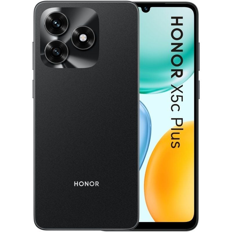 Smartphone Honor X5c Plus 4GB/ 256GB/ 6.74'/ Negro