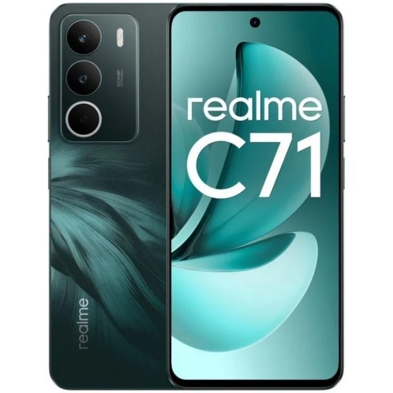 Smartphone Realme C71 8GB/ 256GB/ 6.67'/ Verde Oscuro