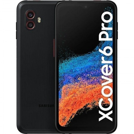 Smartphone Rugerizado Samsung Galaxy Xcover 6 Pro Enterprise Edition 6GB/ 128GB/ 6.6'/ 5G/ Negro