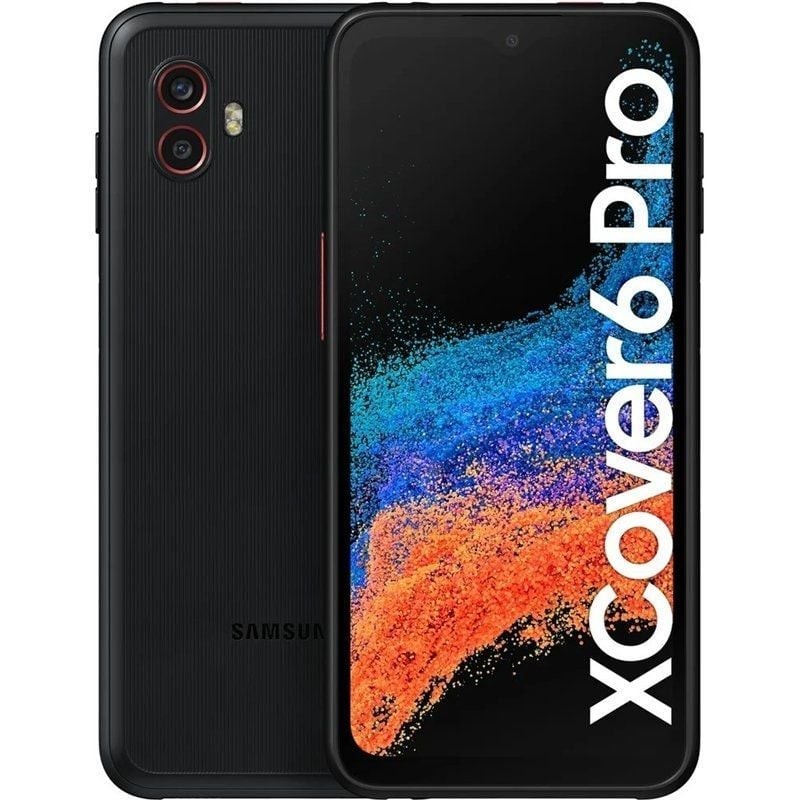 Smartphone Rugerizado Samsung Galaxy Xcover 6 Pro Enterprise Edition 6GB/ 128GB/ 6.6'/ 5G/ Negro