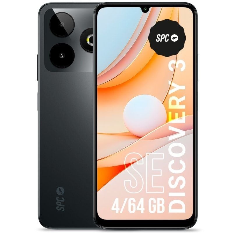 Smartphone SPC Discovery 3 SE 4GB/ 64GB/ 6.8'/ Negro