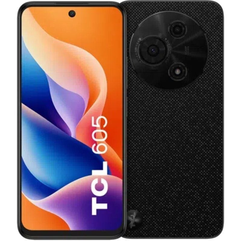 Smartphone TCL 605 8GB/ 256GB/ 6.7'/ Negro