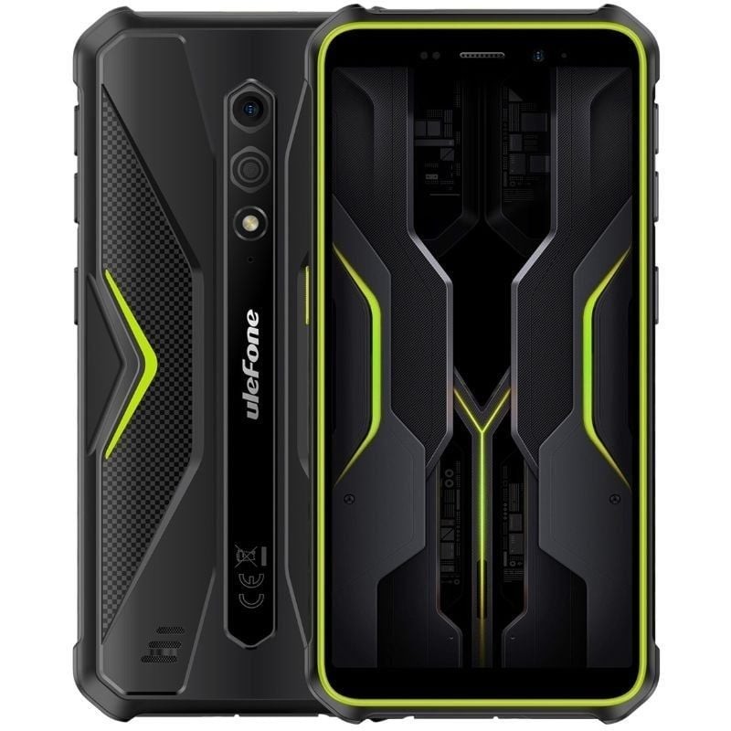 Smartphone Rugerizado Ulefone Armor X12 Pro 4GB/ 64GB/ 5.45'/ Negro y Verde