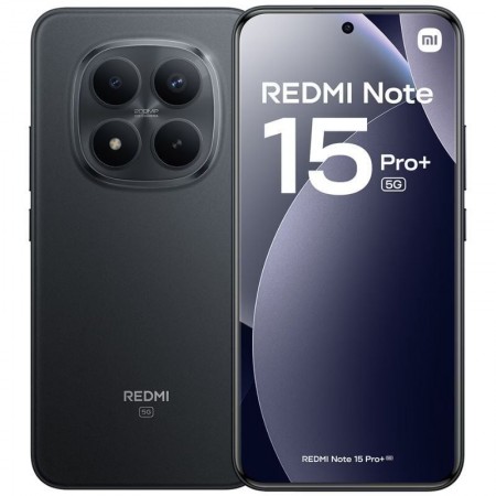 Smartphone Xiaomi Redmi Note 15 Pro Plus 12GB/ 512GB/ 6.83'/ 5G/ Negro