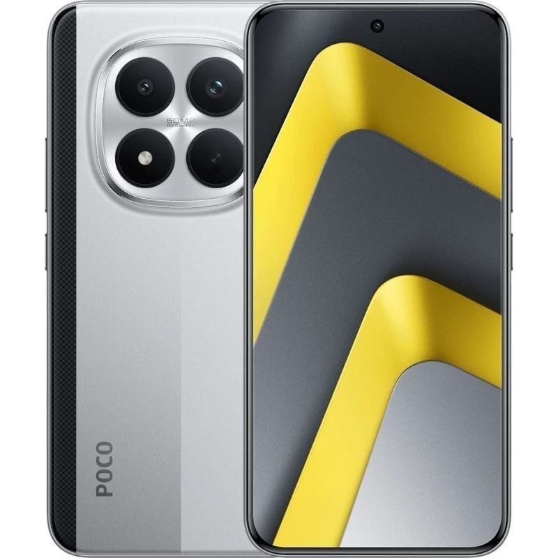 Smartphone Xiaomi POCO M8 8GB/ 256GB/ 6.77'/ 5G/ Plata