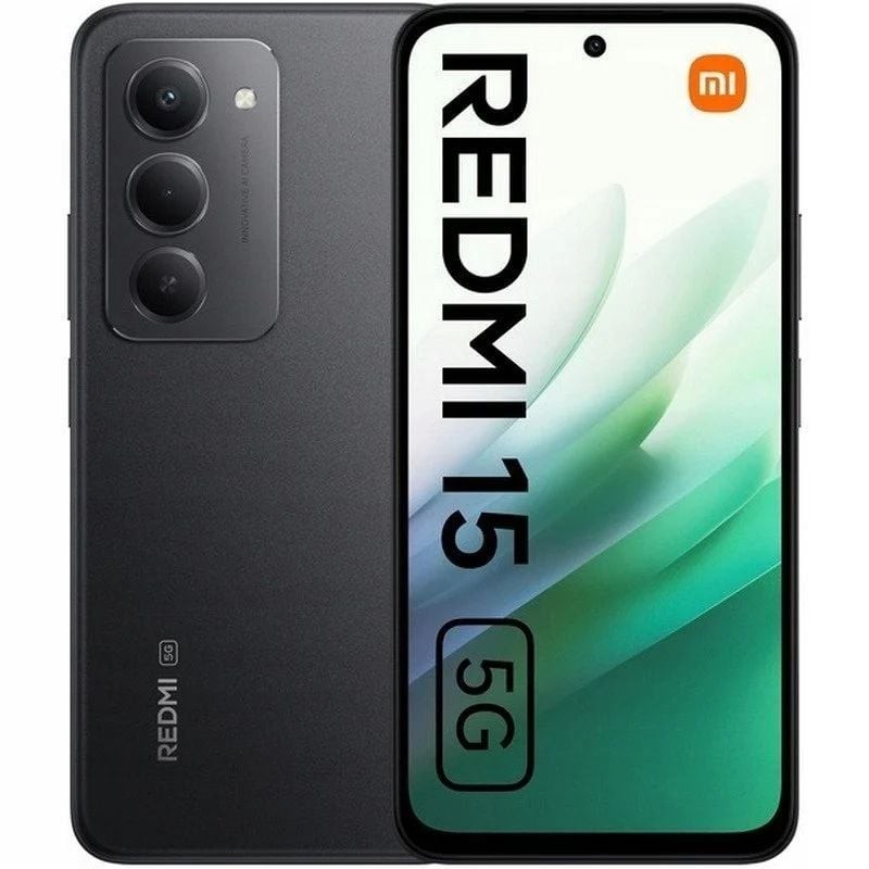Smartphone Xiaomi Redmi 15 8GB/ 256GB/ 6.9'/ 5G/ Negro