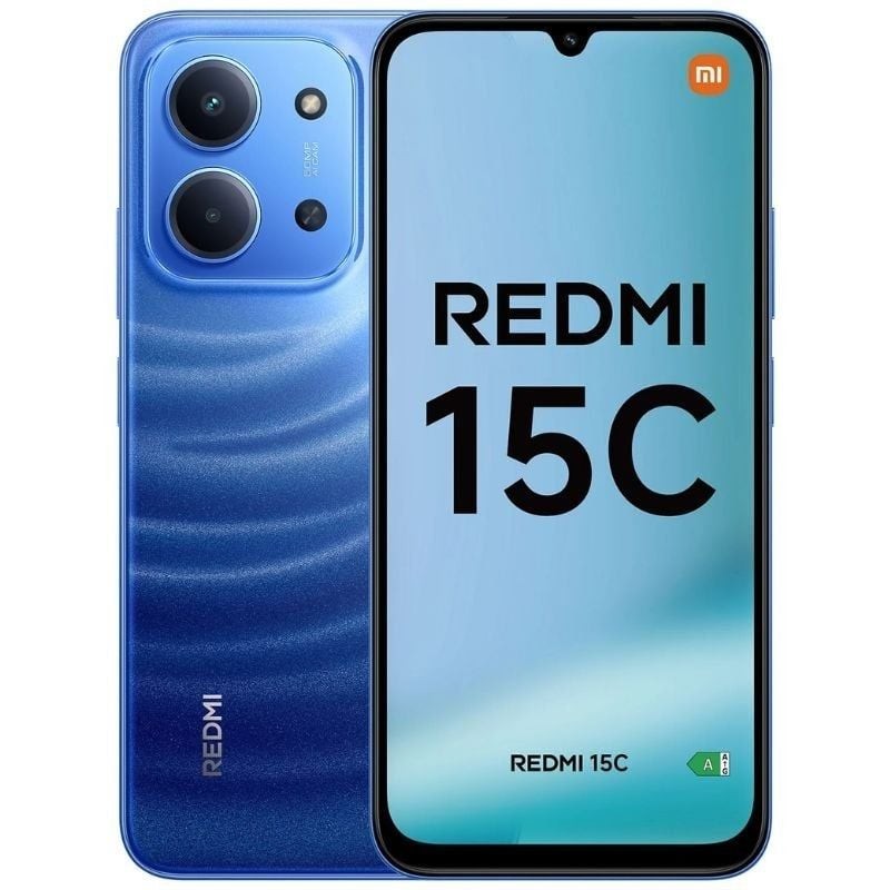 Smartphone Xiaomi Redmi 15C 4GB/ 256GB/ 6.9'/ Azul