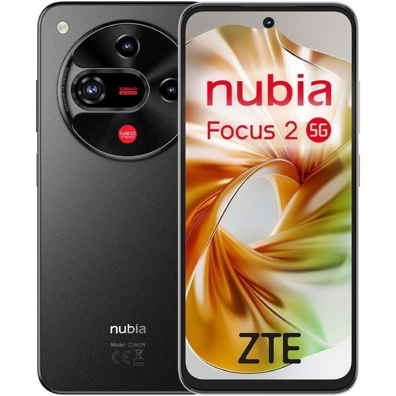 Smartphone ZTE Nubia Focus 2 8GB/ 256GB/ 6.7'/ Negro