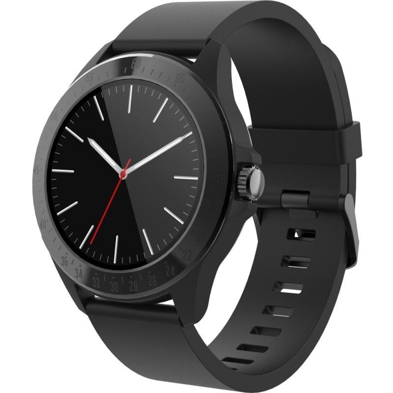 Smartwatch Forever Colorum CW-300/ Notificaciones/ Frecuencia Cardíaca/ Negro