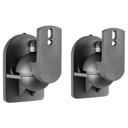 Soporte de Pared Giratorio/ Inclinable Aisens SPK06U-423 para Altavoces/ hasta 3.5kg