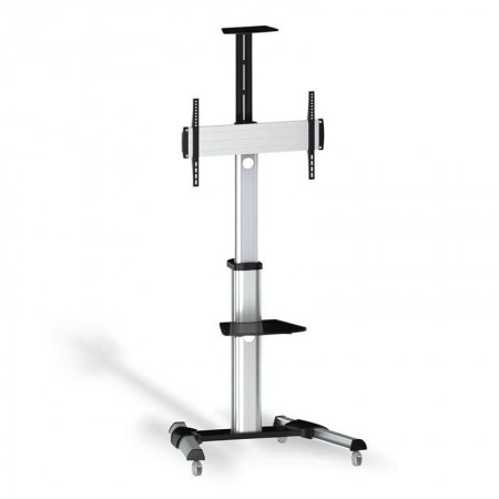 Soporte de Suelo Inclinable con Ruedas Aisens FT70TRE-037 para TV 37-70'/ hasta 50kg