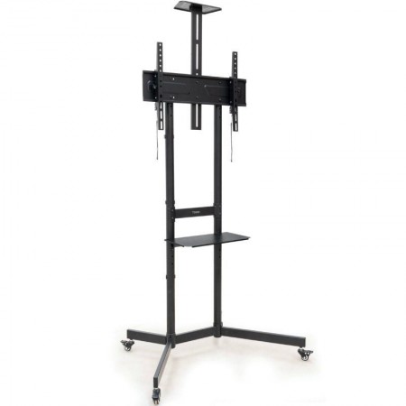 Soporte de Suelo Inclinable con Ruedas TooQ NEFERTITI FS1151M-B para TV de 37-70'/ hasta 70kg