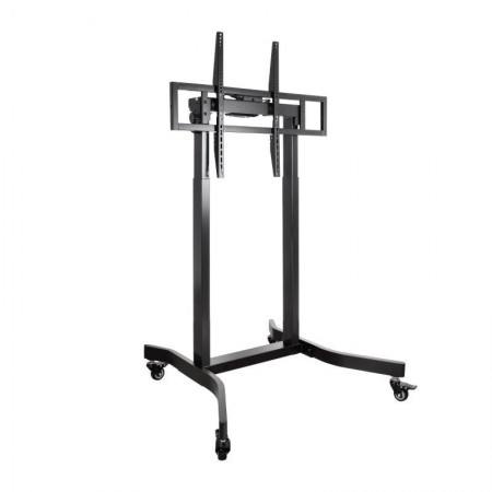 Soporte de Suelo Eléctrico con Ruedas TooQ FSM02-B para TV 55-100'/ hasta 120kg