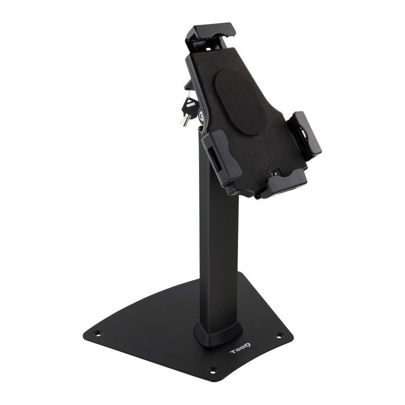 Soporte para Tablet TooQ TQTDS0811/ Antirrobo/ Negro