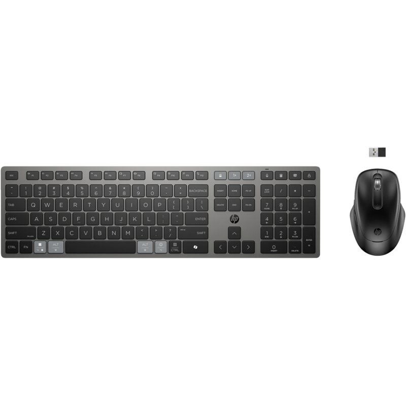 Teclado y Ratón Inalámbricos HP Combo 725 Multidispositivo