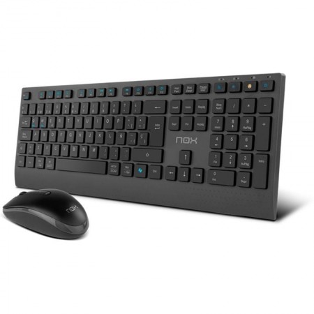 Teclado y Ratón Inalámbricos Nox Lite Duo