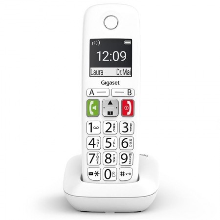 Teléfono Inalámbrico Gigaset E290/ Blanco
