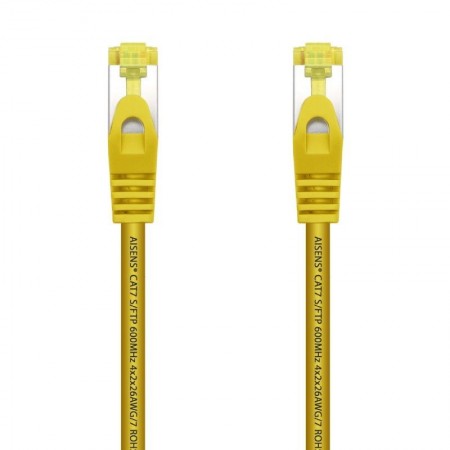 Cable de Red RJ45 SFTP Aisens A146-0475 Cat.7/ 2m/ Amarillo