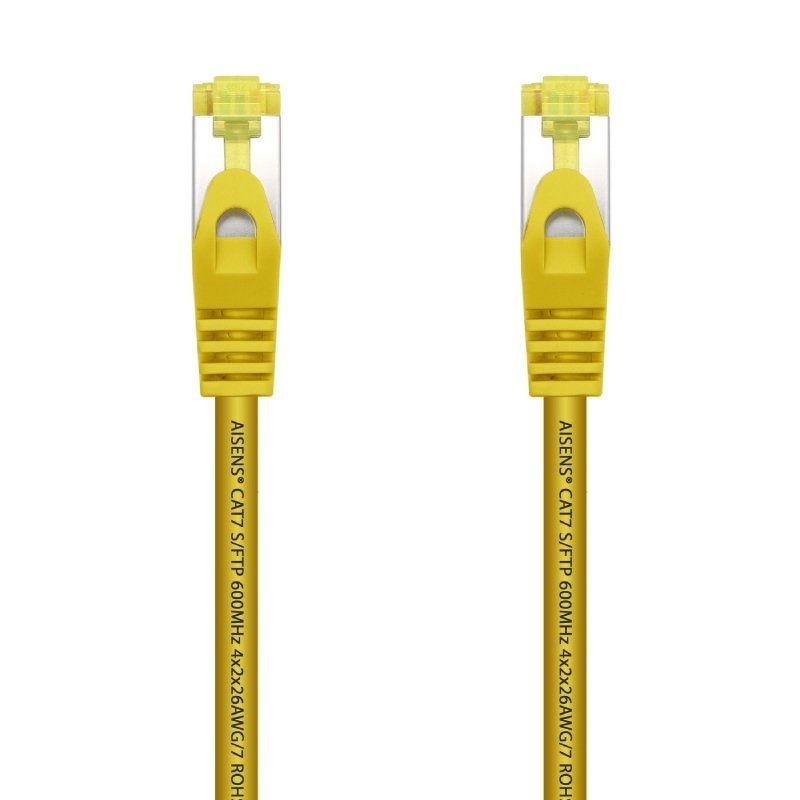 Cable de Red RJ45 SFTP Aisens A146-0475 Cat.7/ 2m/ Amarillo
