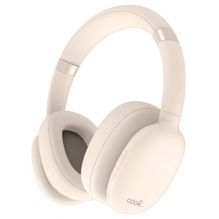 Auriculares Stereo Bluetooth Cascos COOL Roller Beige