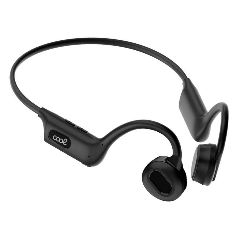 Auriculares Stereo Bluetooth COOL Bone (Conducción Osea) Negro
