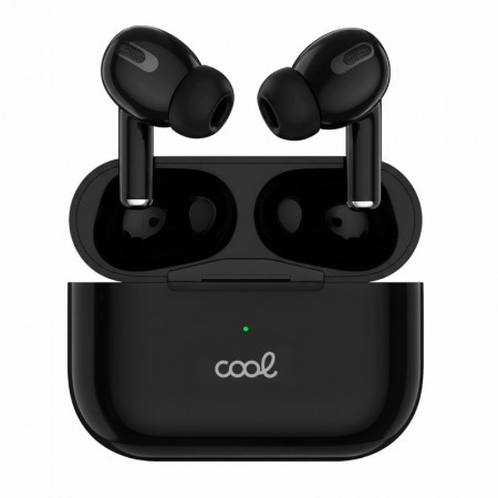 Auriculares Stereo Bluetooth Earbuds COOL Chester Negro