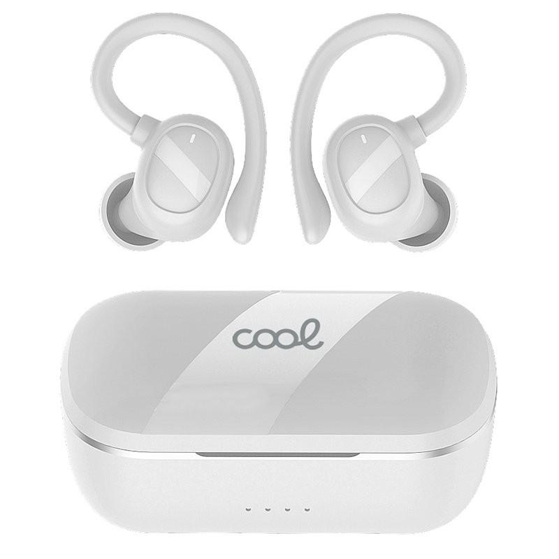 Auriculares Stereo Bluetooth Earbuds Inalámbricos COOL Fit Sport Blanco