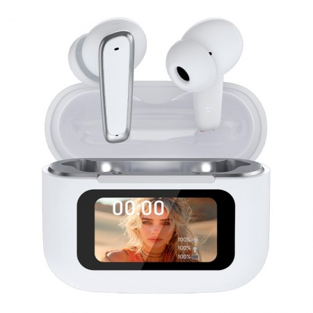 Auriculares Stereo Bluetooth Earbuds TWS COOL Iria AI (ANC, Traducción, IA) Blanco