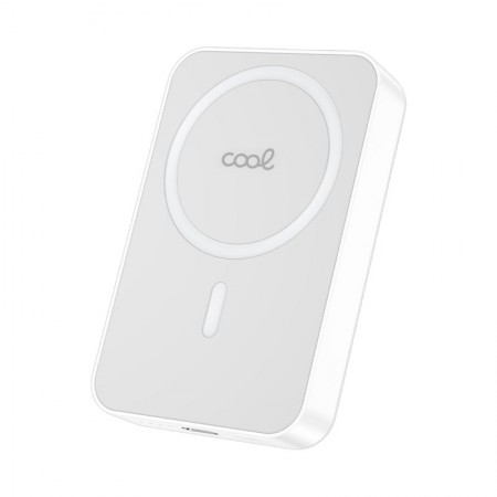 Bateria Externa Universal Power Bank 10.000 mAh Magnética COOL Blanco