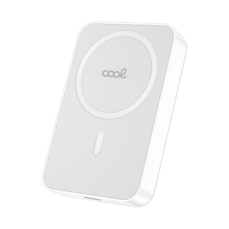 Bateria Externa Universal Power Bank 10.000 mAh Magnética COOL Blanco