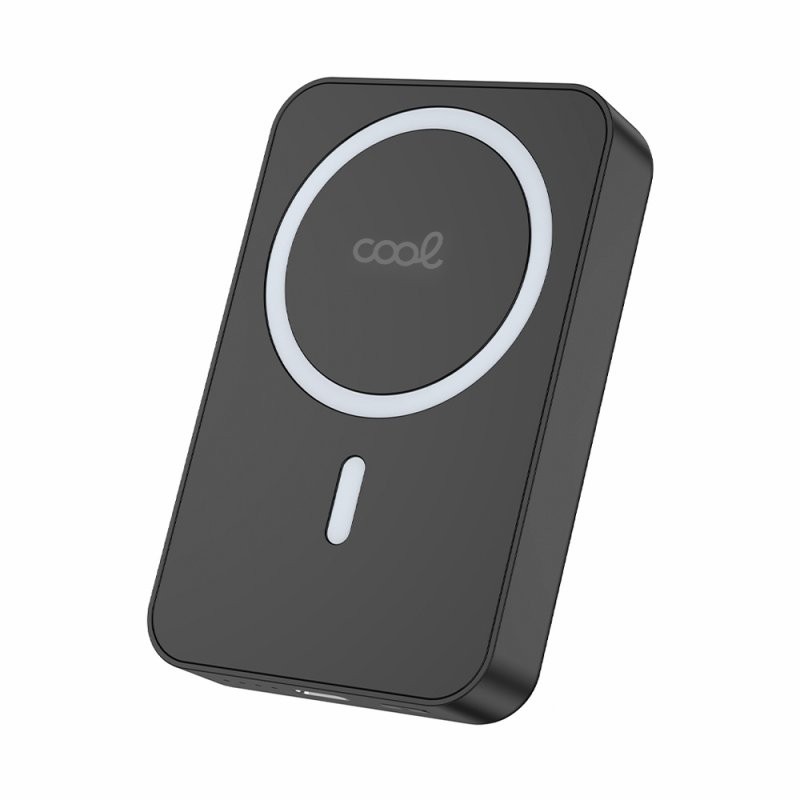 Bateria Externa Universal Power Bank 10.000 mAh Magnética COOL Negro