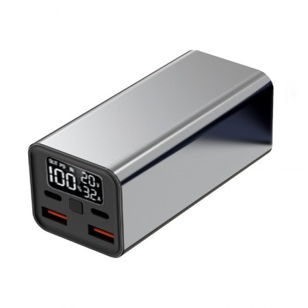 Bateria Externa Universal Power Bank 65W 20.000 mAh (Ordenadores Portátiles) COOL Gris